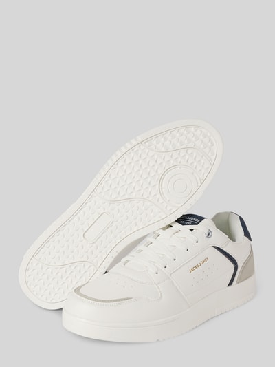 Peek & Cloppenburg Jack & JonesSneaker Mit Label-Patch Und -Print Modell 'WEALING' In Weiss