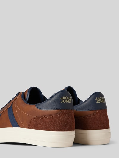 Peek & Cloppenburg Jack & JonesSneaker Mit Label-Print In Cognac