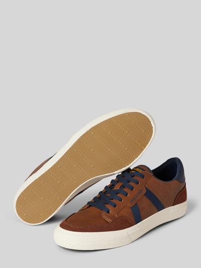 Peek & Cloppenburg Jack & JonesSneaker Mit Label-Print In Cognac