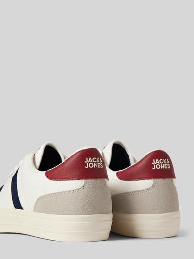 Peek & Cloppenburg Jack & JonesSneaker Mit Label-Print In Weiss
