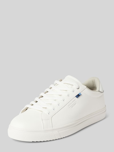 Peek & Cloppenburg Jack & JonesSneaker mit Label-Print Modell 'BALE' in weiss