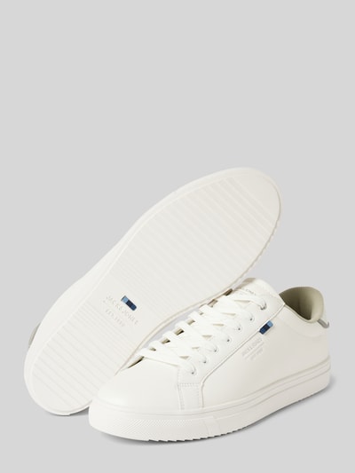 Peek & Cloppenburg Jack & JonesSneaker Mit Schnürung Und Label-Detail In Weiss