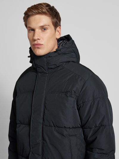 Peek & Cloppenburg Jack & JonesSteppjacke Mit Kapuze Modell 'BRADLEY' In Black