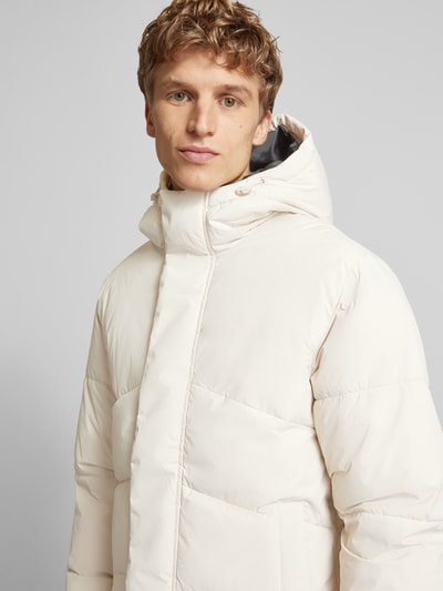 Peek & Cloppenburg Jack & JonesSteppjacke Mit Stehkragen Modell 'WORLD' In Offwhite