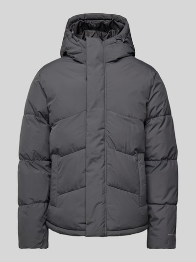 Peek & Cloppenburg Jack & JonesSteppjacke Mit Stehkragen Modell 'WORLD' In Anthrazit