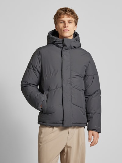 Peek & Cloppenburg Jack & JonesSteppjacke Mit Stehkragen Modell 'WORLD' In Anthrazit
