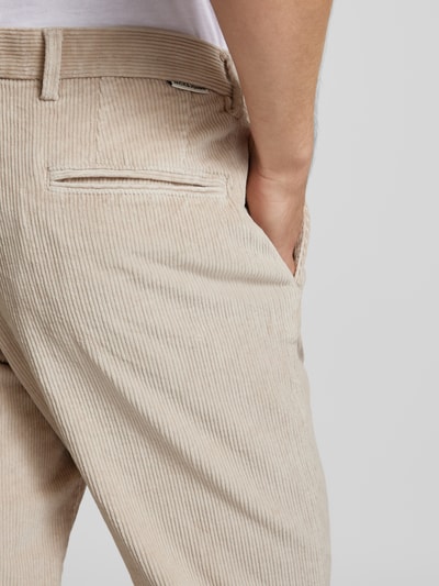 Peek & Cloppenburg Jack & JonesTapred Fit Cordhose Mit Eingrifftaschen Modell 'CORDUROY' In Offwhite