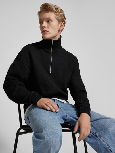 Peek & Cloppenburg Jack & JonesTroyer Mit Gerippten Abschlüssen Modell 'OLLIE' In Black