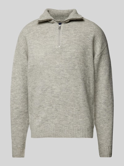 Peek & Cloppenburg Jack & JonesTroyer Mit Gerippten Abschlüssen Modell 'OLLIE' In Hellgrau Melange