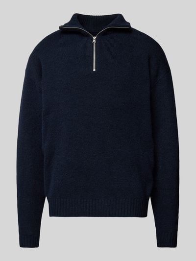 Peek & Cloppenburg Jack & JonesTroyer Mit Gerippten Abschlüssen Modell 'OLLIE' In Marine