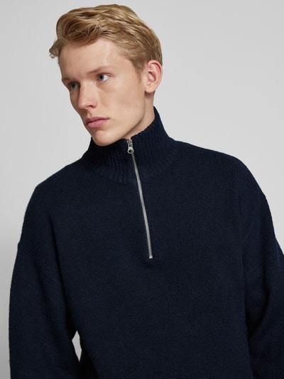 Peek & Cloppenburg Jack & JonesTroyer Mit Gerippten Abschlüssen Modell 'OLLIE' In Marine