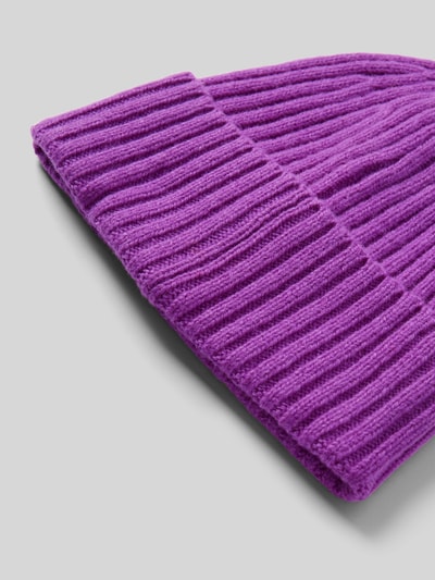 Peek & Cloppenburg Jake*s CasualBeanie Mit Breitem Umschlag In Violett