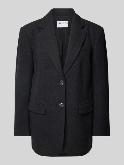Peek & Cloppenburg Jake*s CasualBlazer Mit Reverskragen In Dunkelgrau Melange