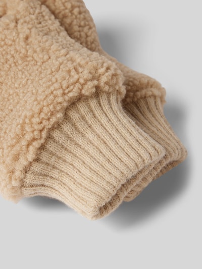 Peek & Cloppenburg Jake*s CasualFäustlinge Mit Teddyfell In Beige