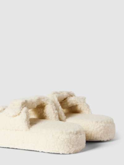 Peek & Cloppenburg Jake*s CasualHausschuhe Aus Teddyfell In Ecru