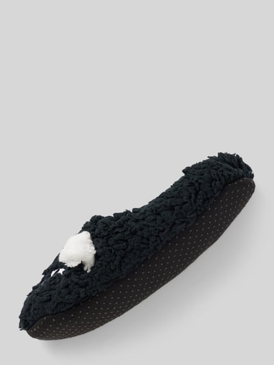 Peek & Cloppenburg Jake*s CasualHausschuhe mit Motiv-Stitching in black