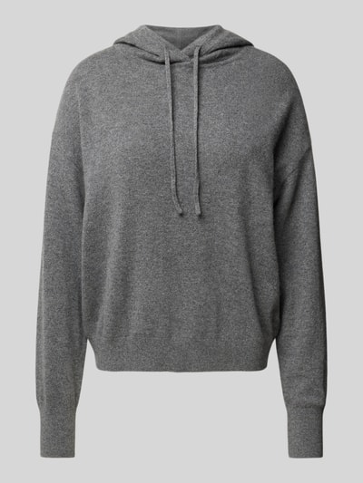 Peek & Cloppenburg Jake*s CasualHoodie Aus Reinem Kaschmir Mit Kapuze In Dunkelgrau Melange