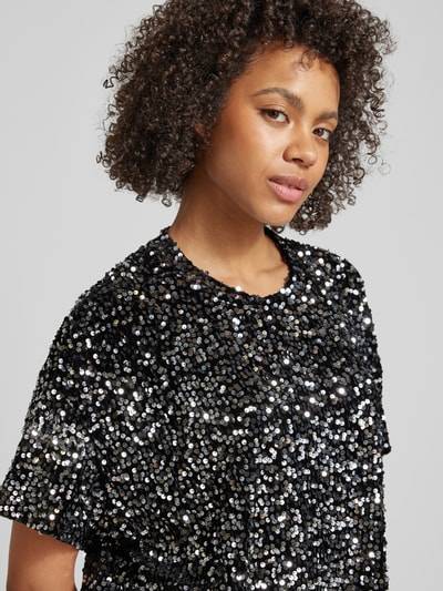 Peek & Cloppenburg Jake*s CasualKnielanges Kleid Mit Pailletten In Black