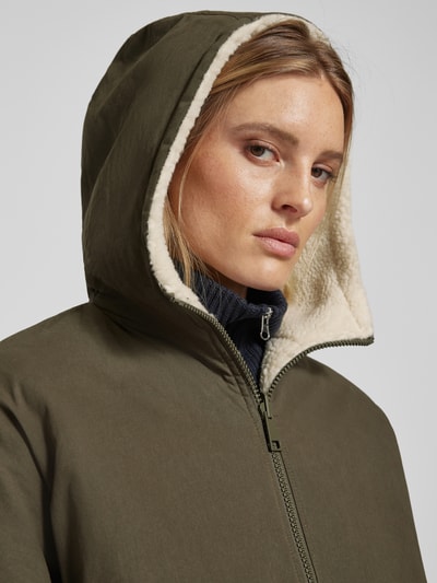 Peek & Cloppenburg Jake*s CasualMantel Mit Aufgesetzten Eingrifftaschen In Oliv