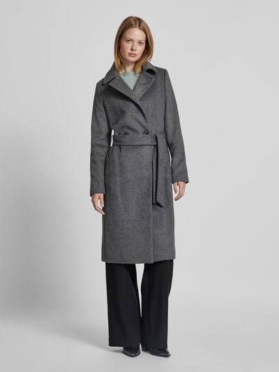 Peek & Cloppenburg Jake*s CasualMantel Mit Knopfverschluss In Anthrazit Melange