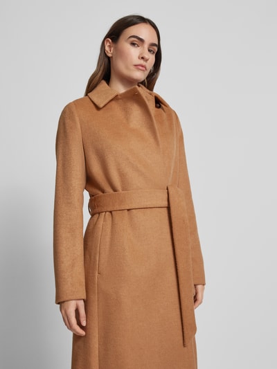 Peek & Cloppenburg Jake*s CasualMantel Mit Knopfverschluss In Camel Melange