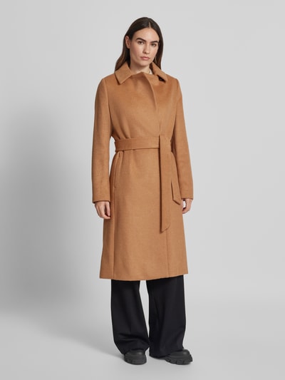 Peek & Cloppenburg Jake*s CasualMantel Mit Knopfverschluss In Camel Melange