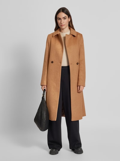 Peek & Cloppenburg Jake*s CasualMantel mit Knopfverschluss in camel melange