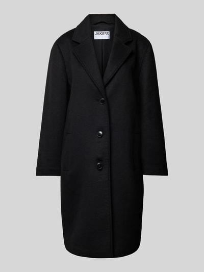 Peek & Cloppenburg Jake*s CasualMantel Mit Reverskragen In Black