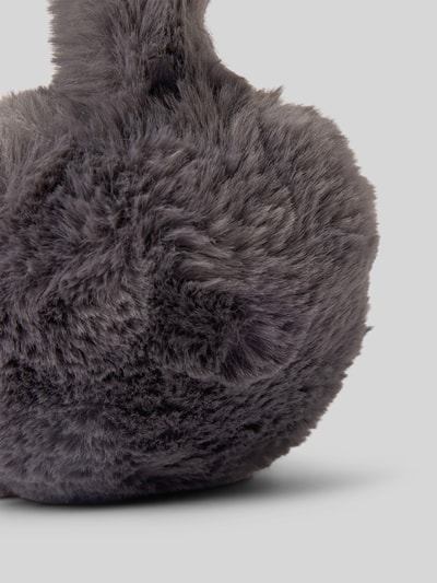 Peek & Cloppenburg Jake*s CasualOhrenwärmer Mit Kunstfellbesatz In Anthrazit