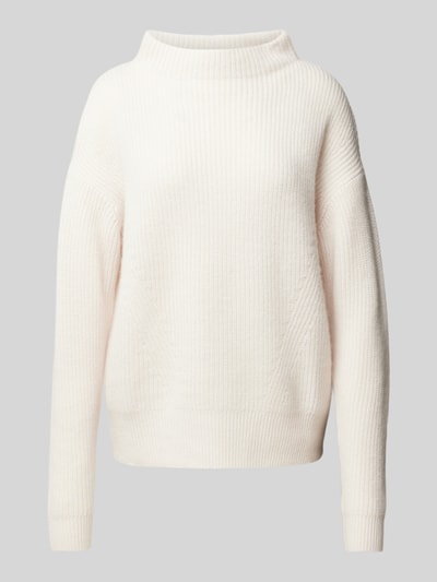 Peek & Cloppenburg Jake*s CasualOversized Strickpullover mit gerippten Abschlüssen in offwhite