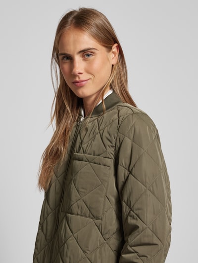 Peek & Cloppenburg Jake*s CasualSteppmantel Mit Brusttasche In Khaki