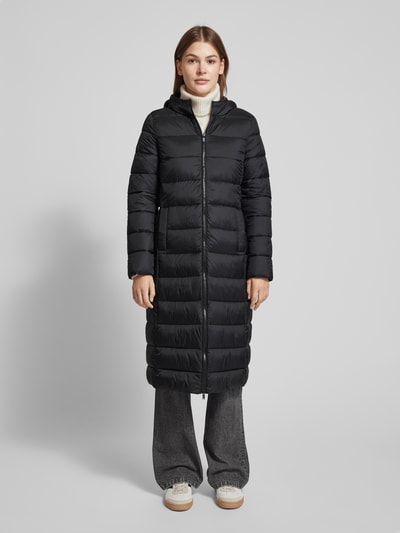 Peek & Cloppenburg Jake*s CasualStraight Fit Steppmantel Mit Zweiwege-Reißverschluss In Black
