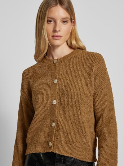 Peek & Cloppenburg Jake*s CasualStrickjacke Mit Knopfleiste In Hazel