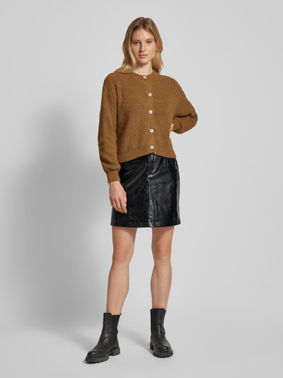 Peek & Cloppenburg Jake*s CasualStrickjacke Mit Knopfleiste In Hazel