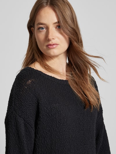 Peek & Cloppenburg Jake*s CasualStrickpullover Mit Rundhalsausschnitt In Black