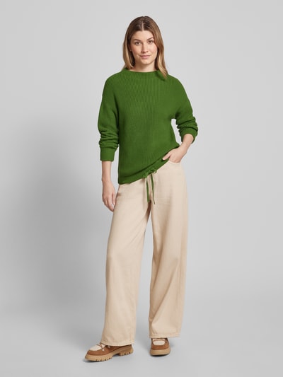 Peek & Cloppenburg Jake*s CasualStrickpullover mit Schleifen-Detail in grass