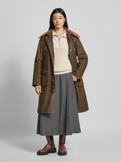 Peek & Cloppenburg Jake*s CasualStrickpullover mit Troyer-Kragen in ecru