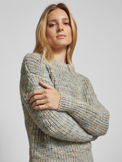 Peek & Cloppenburg Jake*s CasualStrickpullover Mit überschnittenen Schultern In Bleu