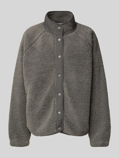 Peek & Cloppenburg Jake*s CasualSweatjacke Mit Teddyfell In Dunkelgrau