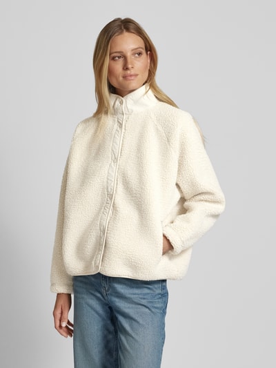 Peek & Cloppenburg Jake*s CasualSweatjacke Mit Teddyfell In Ecru