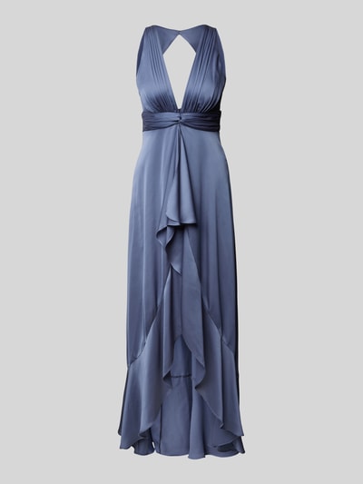 Peek & Cloppenburg Jake*s CocktailAbendkleid Mit Knotendetail In Rauchblau