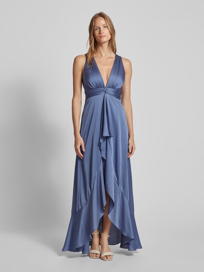 Peek & Cloppenburg Jake*s CocktailAbendkleid Mit Knotendetail In Rauchblau