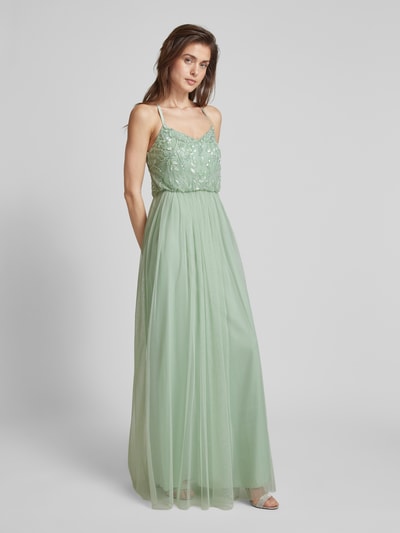 Peek & Cloppenburg Jake*s CocktailAbendkleid mit Pailletten in hellgruen