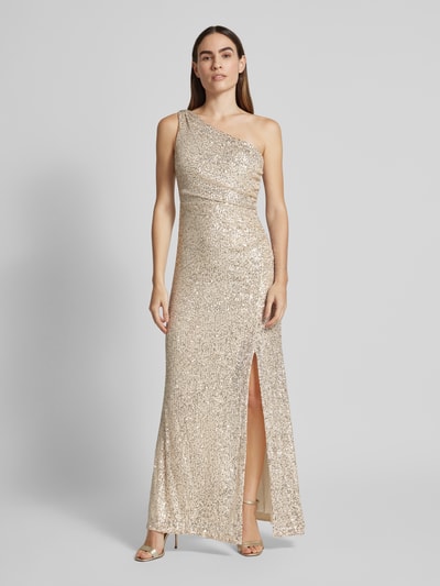 Peek & Cloppenburg Jake*s CocktailAbendkleid Mit Paillettenbesatz In Sand Melange