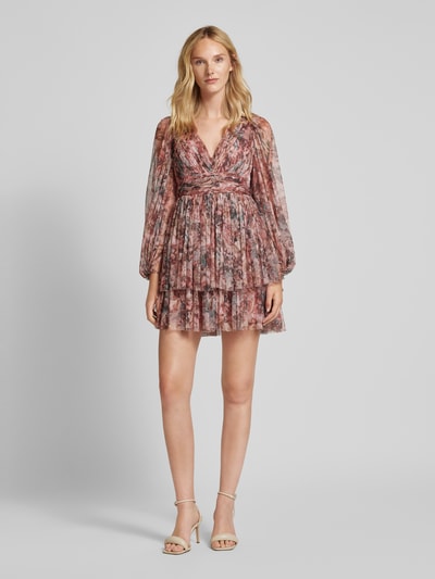 Peek & Cloppenburg Jake*s CocktailCocktailkleid im Stufen-Look in rosa melange