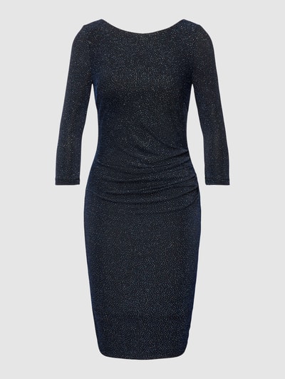 Peek & Cloppenburg Jake*s CocktailKnielanges Cocktailkleid Mit Raffungen In Metallic Blue Melange