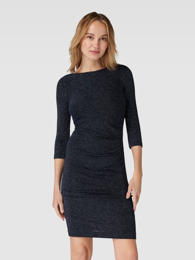 Peek & Cloppenburg Jake*s CocktailKnielanges Cocktailkleid Mit Raffungen In Metallic Blue Melange