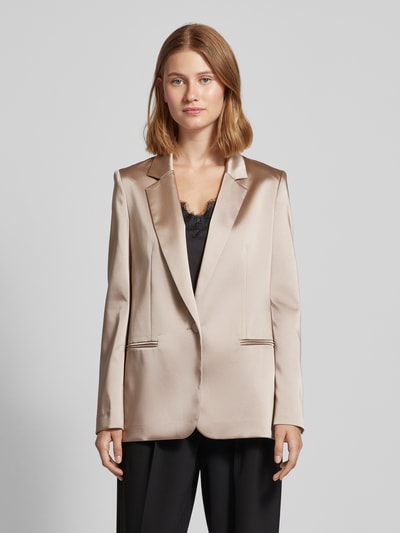 Peek & Cloppenburg Jake*s CocktailRegular Fit Blazer Mit Paspeltaschen In Taupe