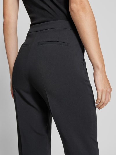 Peek & Cloppenburg Jake*s CollectionBootcut Anzughose Mit Bügelfalten In Black