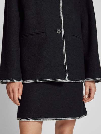 Peek & Cloppenburg Jake*s CollectionJacke Mit Ziernähten In Black